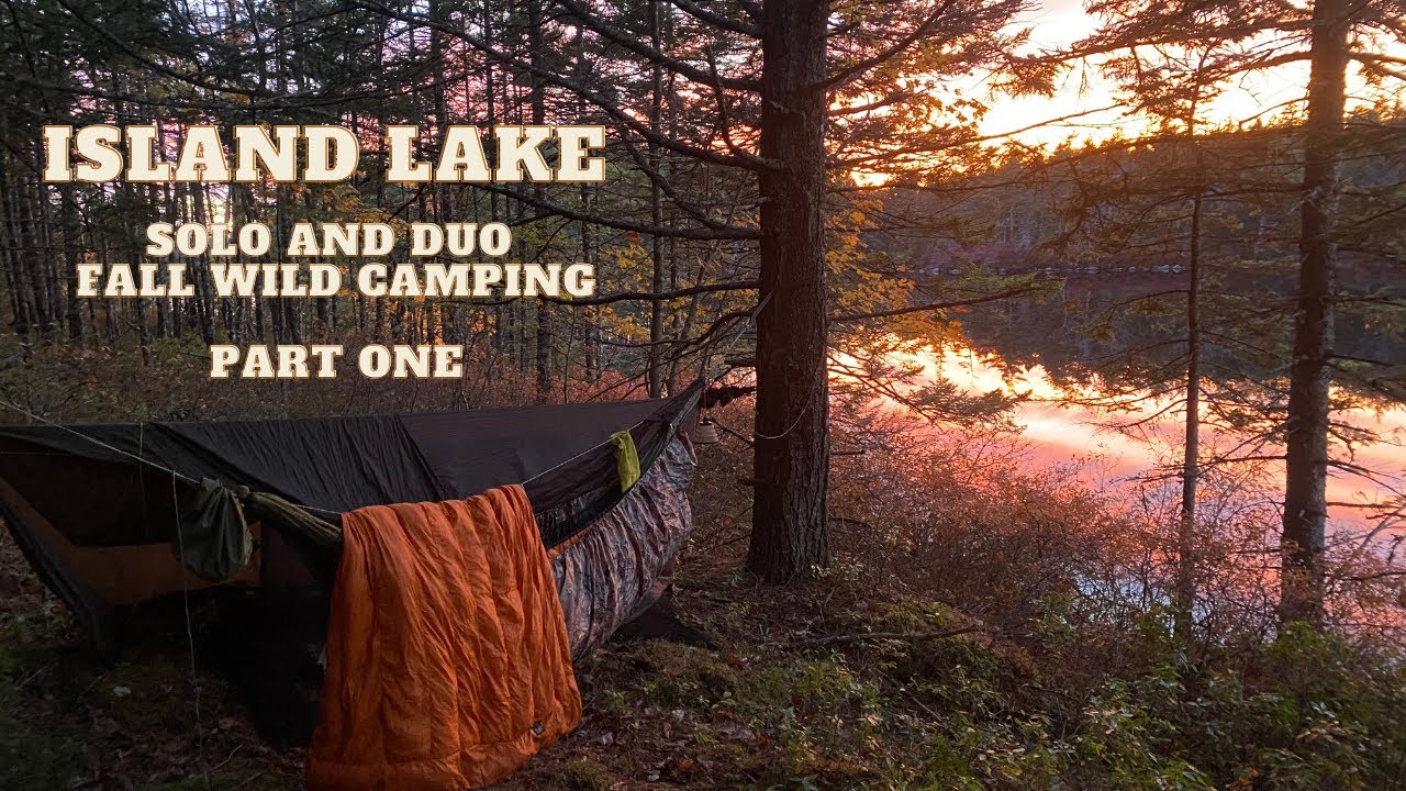 Island Lake Solo and Duo Wild Fall Camping Part One