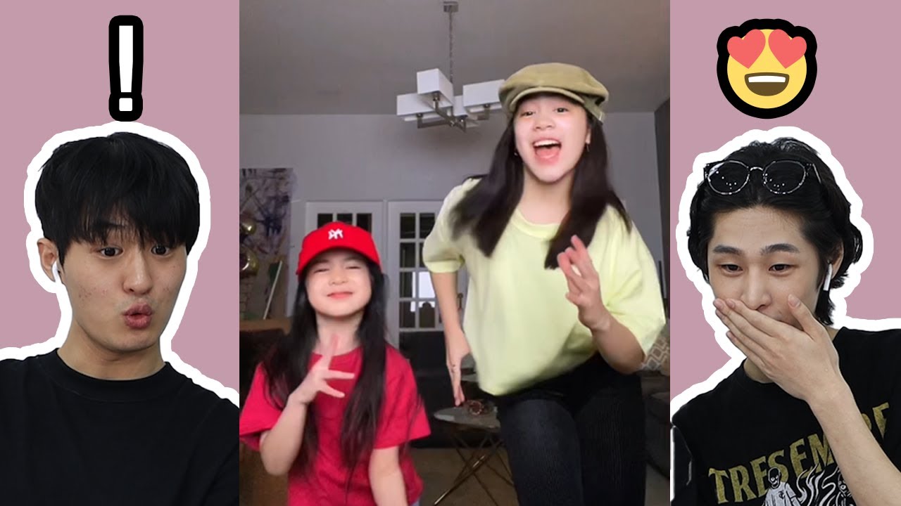 Корейская реакция на филиппинский танец Tiktok | Семья Нианы такая талантливая!
