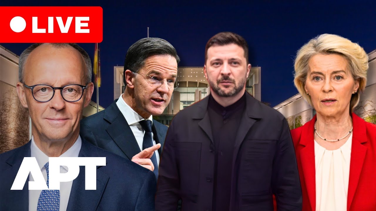 LIVE | European Leaders Arrive at German Chancellery for High-Level Summit | APT