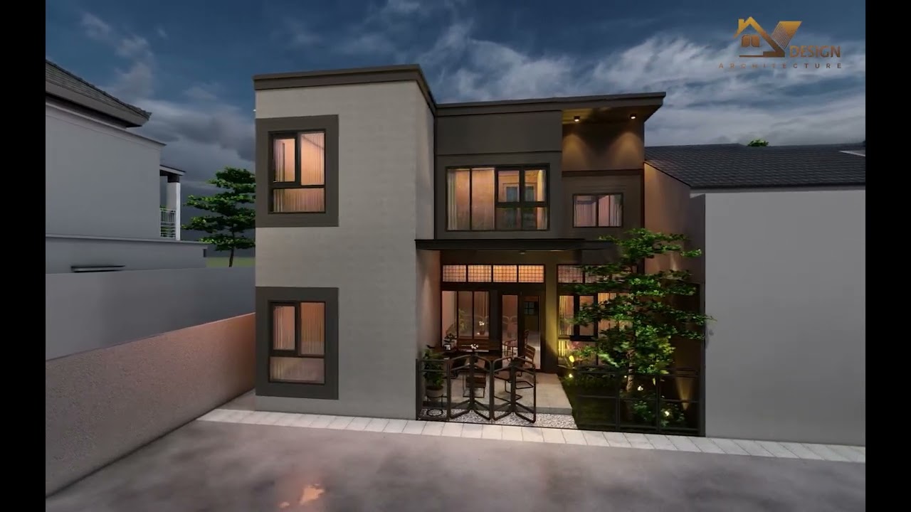 Desain Rumah Industrial Modern