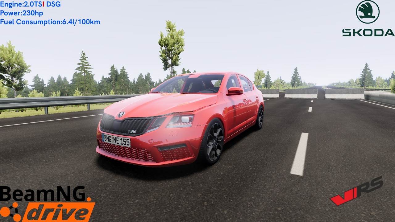 BeamNG Drive - Skoda Octavia III VRS