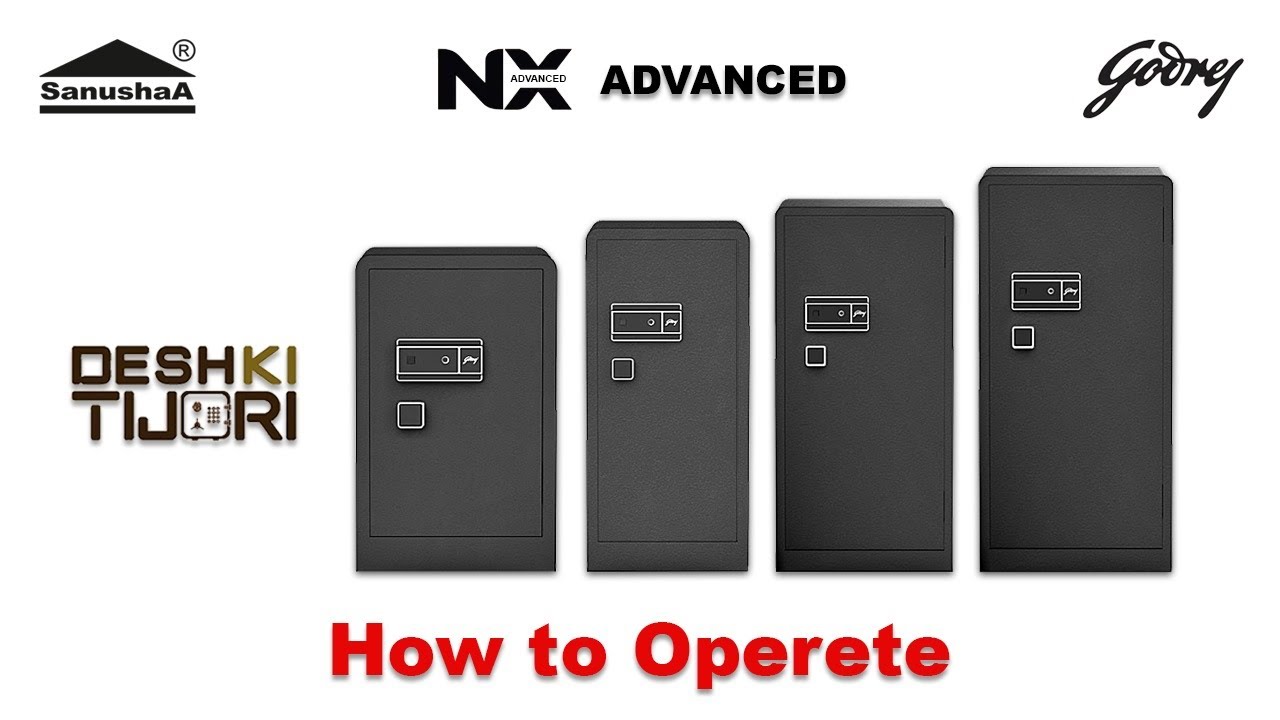 How to Install Godrej Nx advanced | Designer Jewellery Locker | 100x Strong - Tijori - Ultra Safe