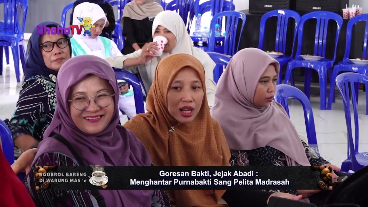 WARUNG MAS E   GORESAN BAKTI, JEJAK ABADI MENGHANTAR PURNABAKTI SANG PELITA MADRASAH