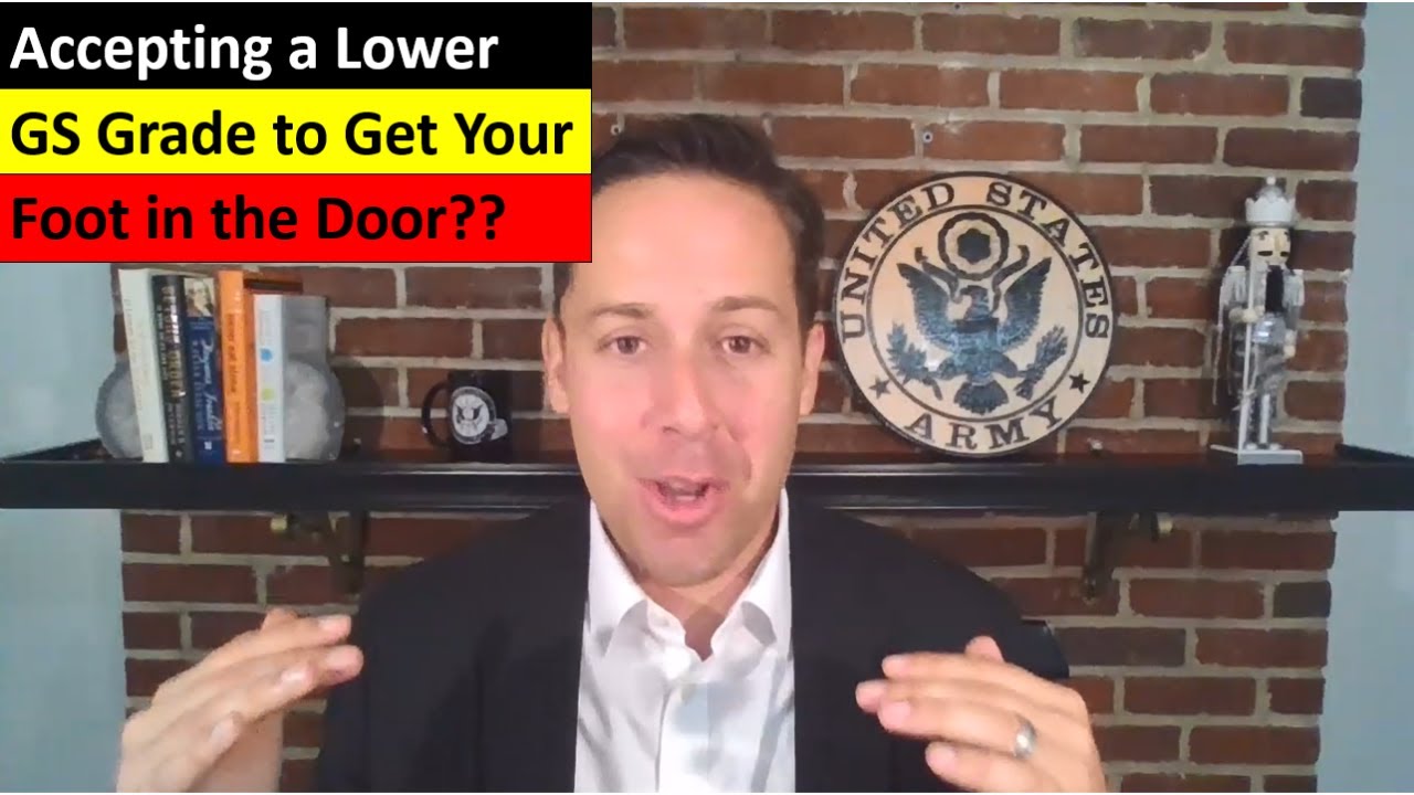 Should You Accept a Lower GS Grade to Get Your Foot in the Door?