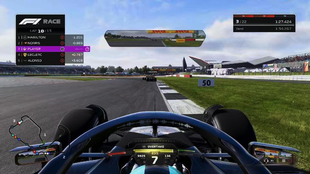 F1 23 Lewis Hamilton and Lando Norris fighting for our home race ￼￼pt2 