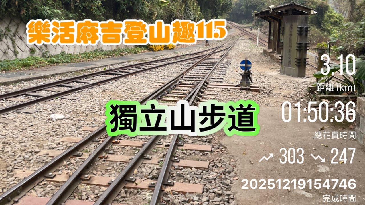 樂活麻吉登山趣115-獨立山步道