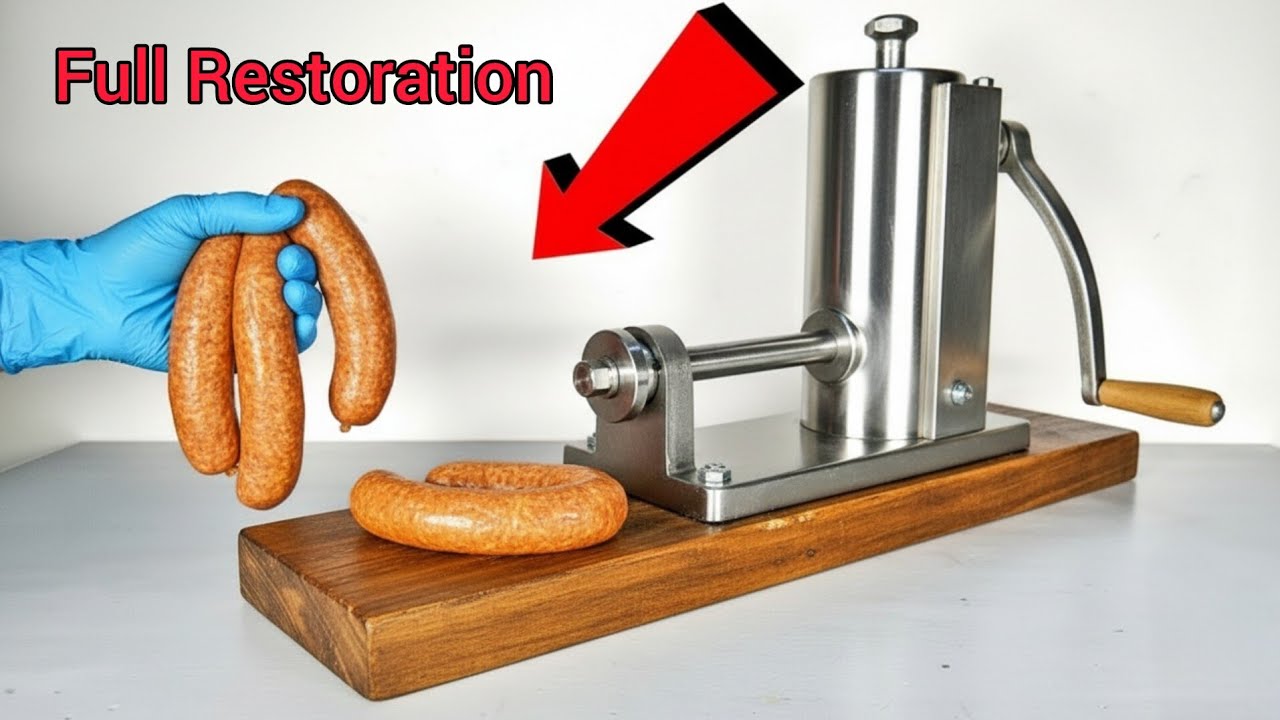 Restoration 1830-40's Sausage Stuffer  // Full Restoration 