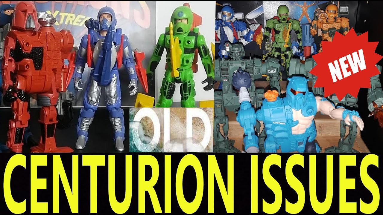 PROBLEMS COLLECTING VINTAGE AND MODERN KENNER CENTURIONS AND WHAT IS TO COME!