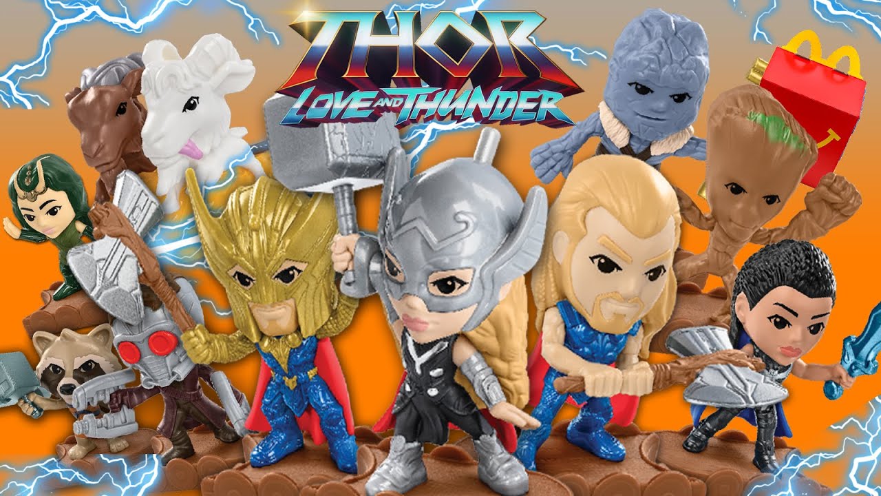 Cajita Feliz THOR LOVE AND THUNDER MARVEL - Mcdonalds 2022 | Oye Tomy Lee