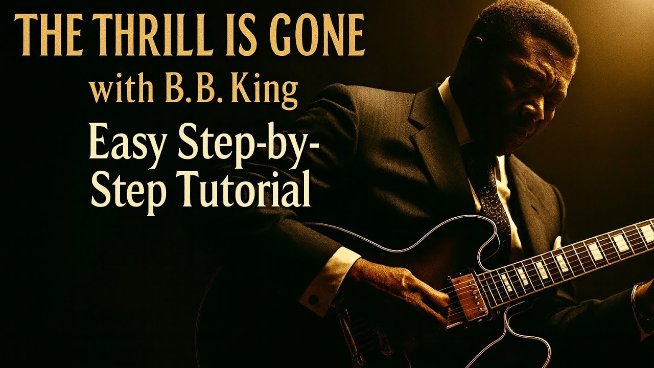 Learn “The Thrill Is Gone” – B.B. King’s Iconic Intro Solo