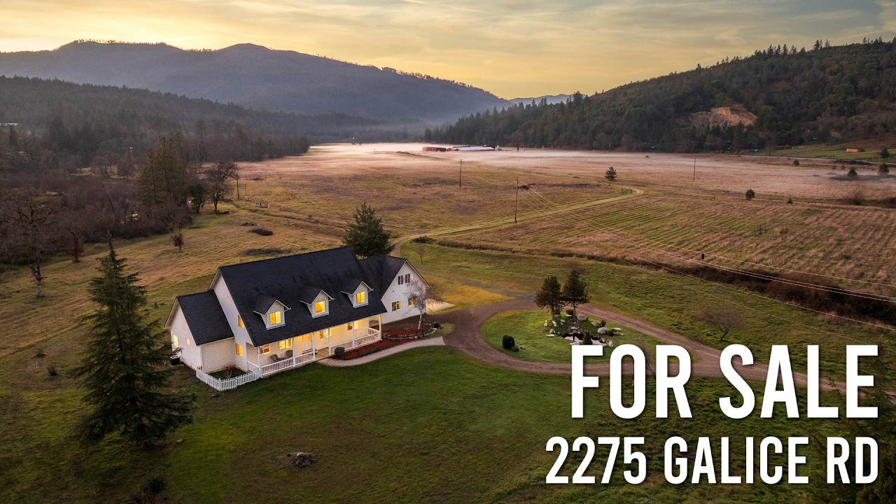 2275 Galice Road • 74-Acre Southern Oregon Waterfront Ranch | Merlin, OR | Ranch For Sale