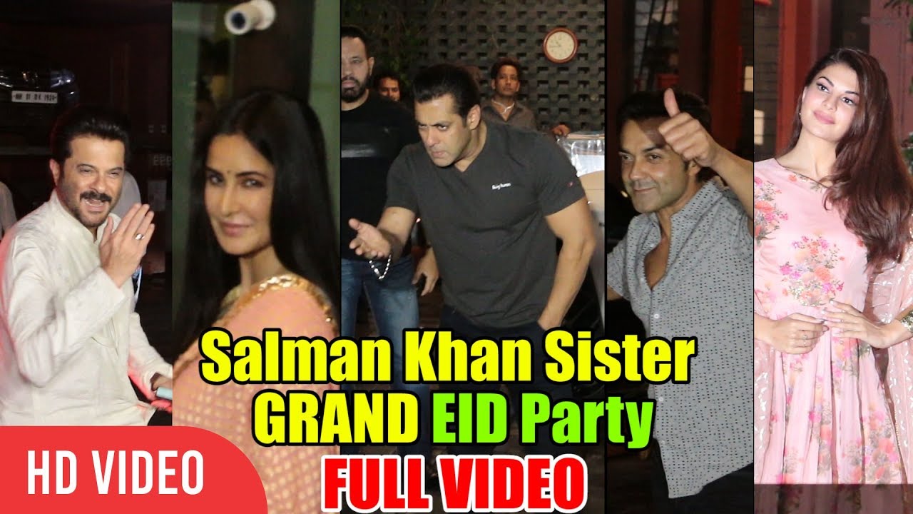 Arpita's GRAND EID Party | Salman Khan & Family, Katrina, Bobby Deol, Anil Kapoor