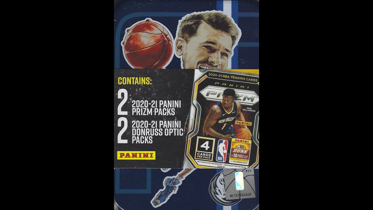 2020/21 Panini Prizm & Donruss Optic Basketball Tin Break