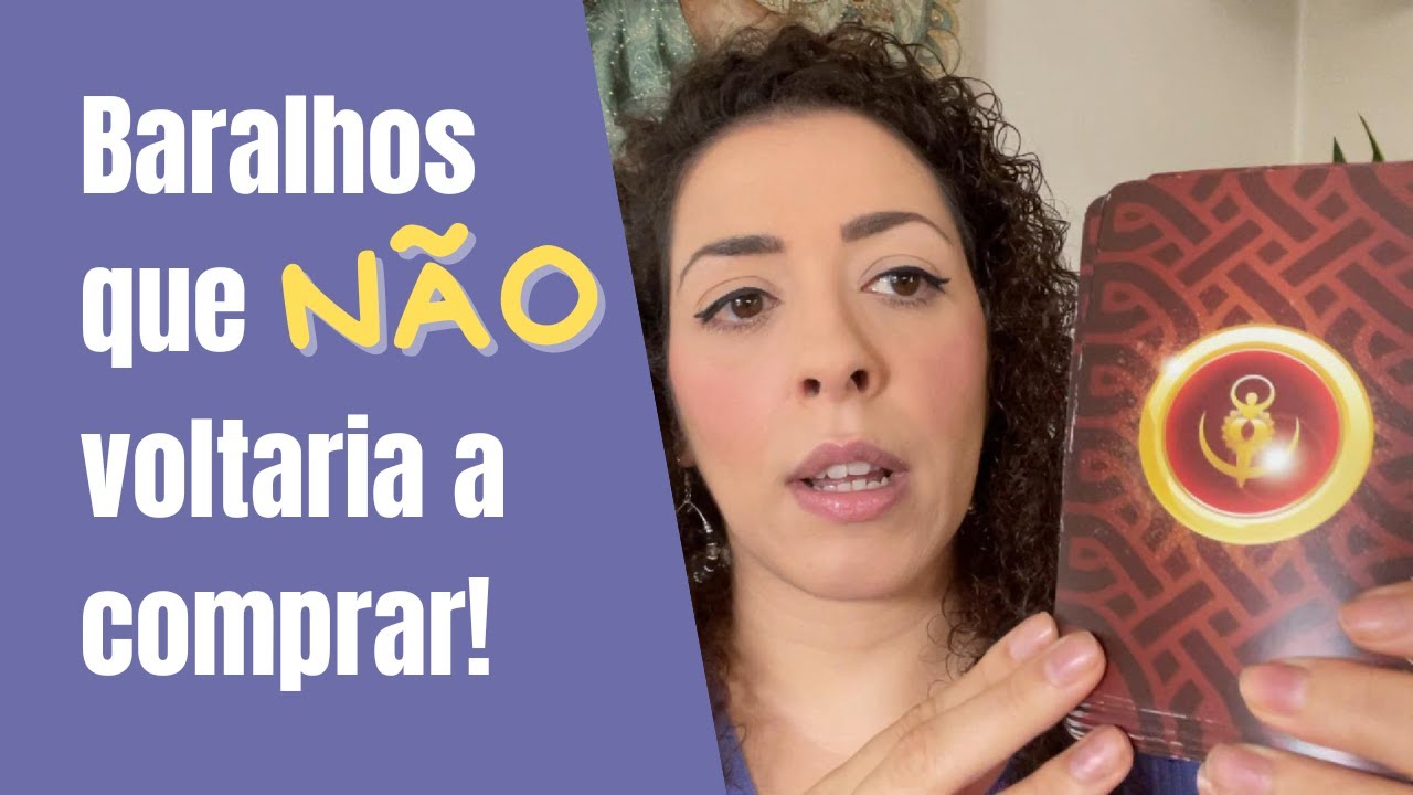 BARALHOS que NÃO voltaria a COMPRAR! | Espiritualidade na prática por Diana Trindade