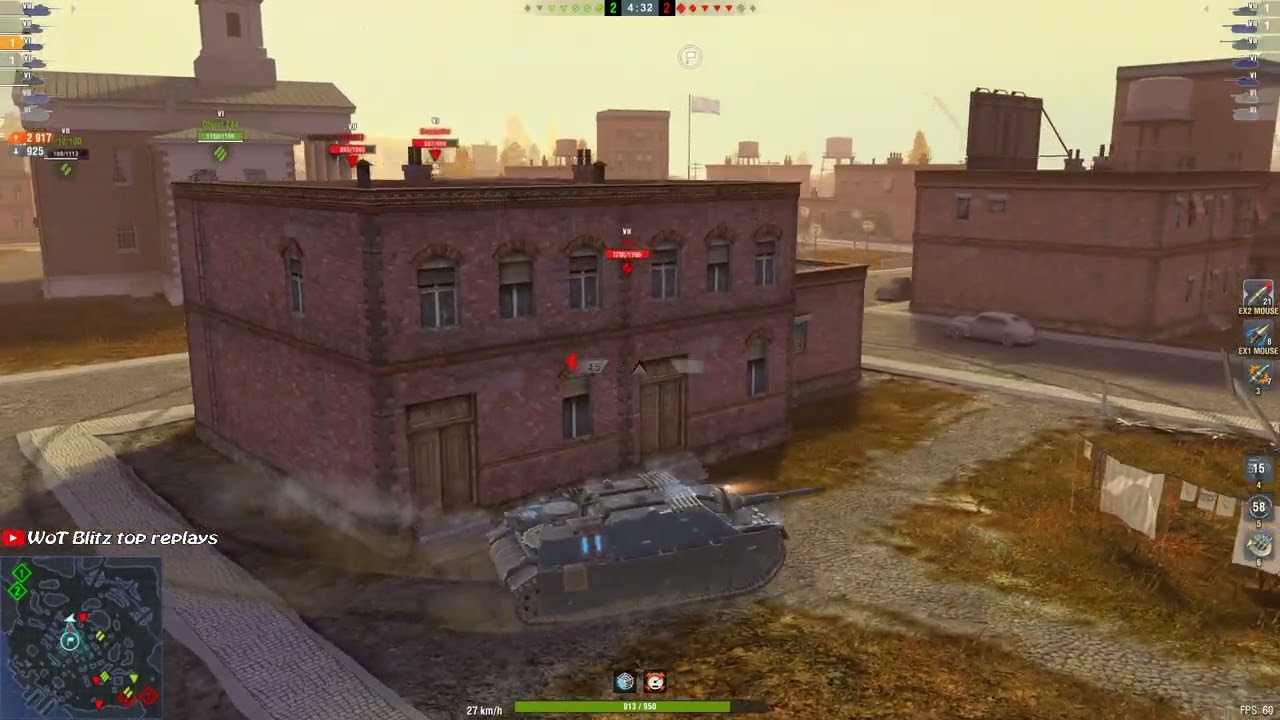 Kryos Survivor • 3 frags • 4.6k dmg • WoT Blitz