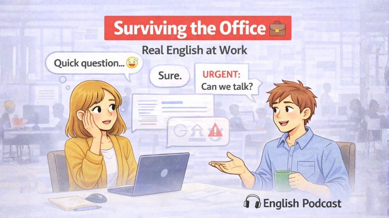 Office English Nobody Teaches You (But Everyone Expects)  | A2 English Conversation