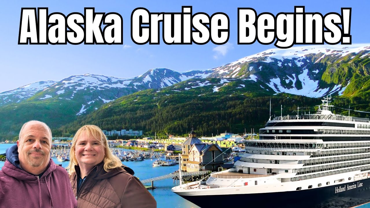 Alaska Cruise Begins! Boarding Holland America Nieuw Amsterdam in Whittier