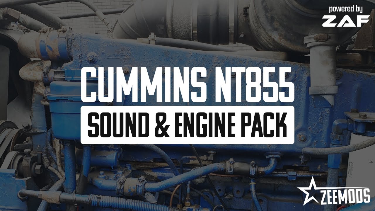 [ATS] Cummins NT855 (Big Cam) Sound & Engine Pack (G5)