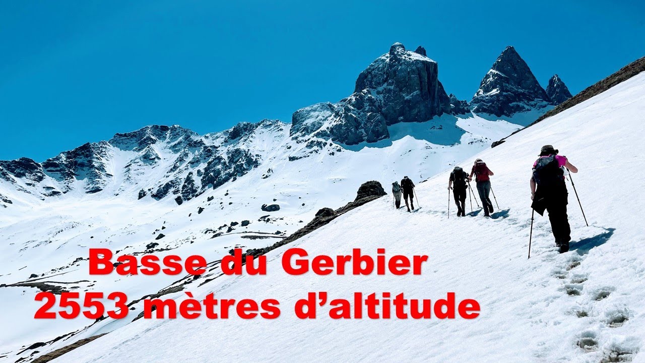 basse du Gerbier, aiguilles d'arves, Savoie.
