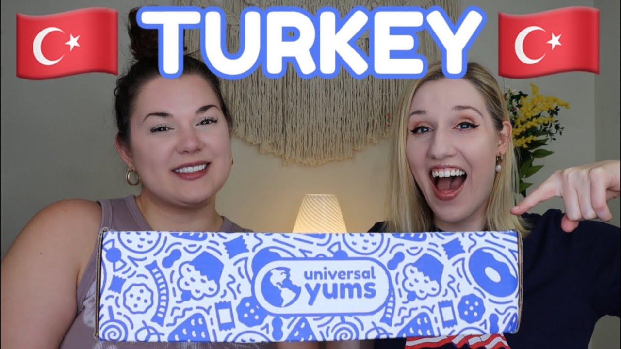 TASTING TURKISH SNACKS 😋 | Universal Yums | Super Yum Box | June 2023 | Turkey