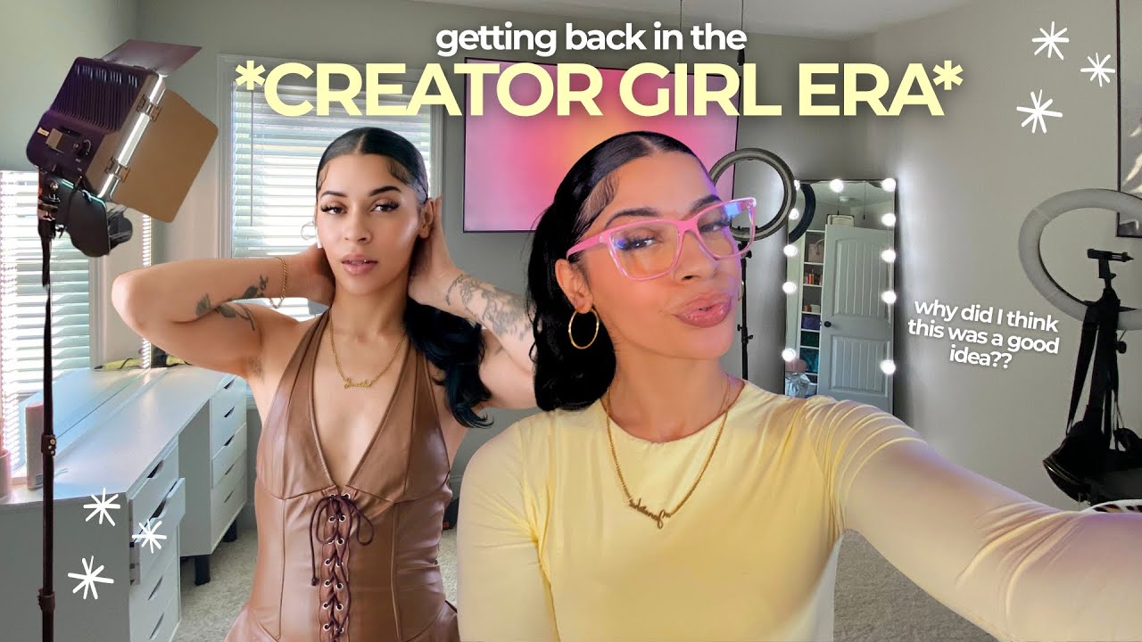 influencer diaries 💻💓✨ BTS filming content, PR packages & falling back in love with creating