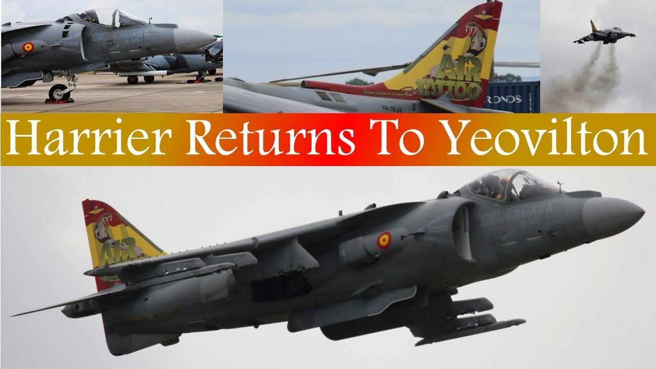 Spanish Harrier Display at Yeovilton Air Day 2019