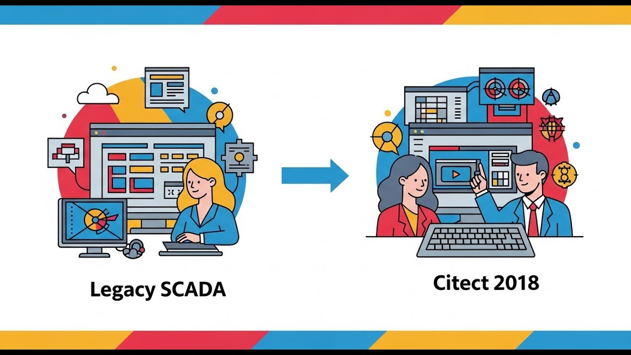 Upgrading Legacy SCADA to Citect 2018 Seamlessly