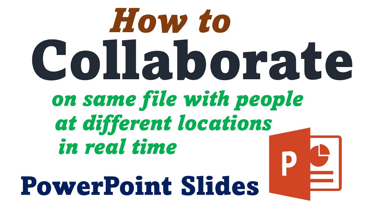Как сотрудничать с людьми при работе над презентацией PowerPoint