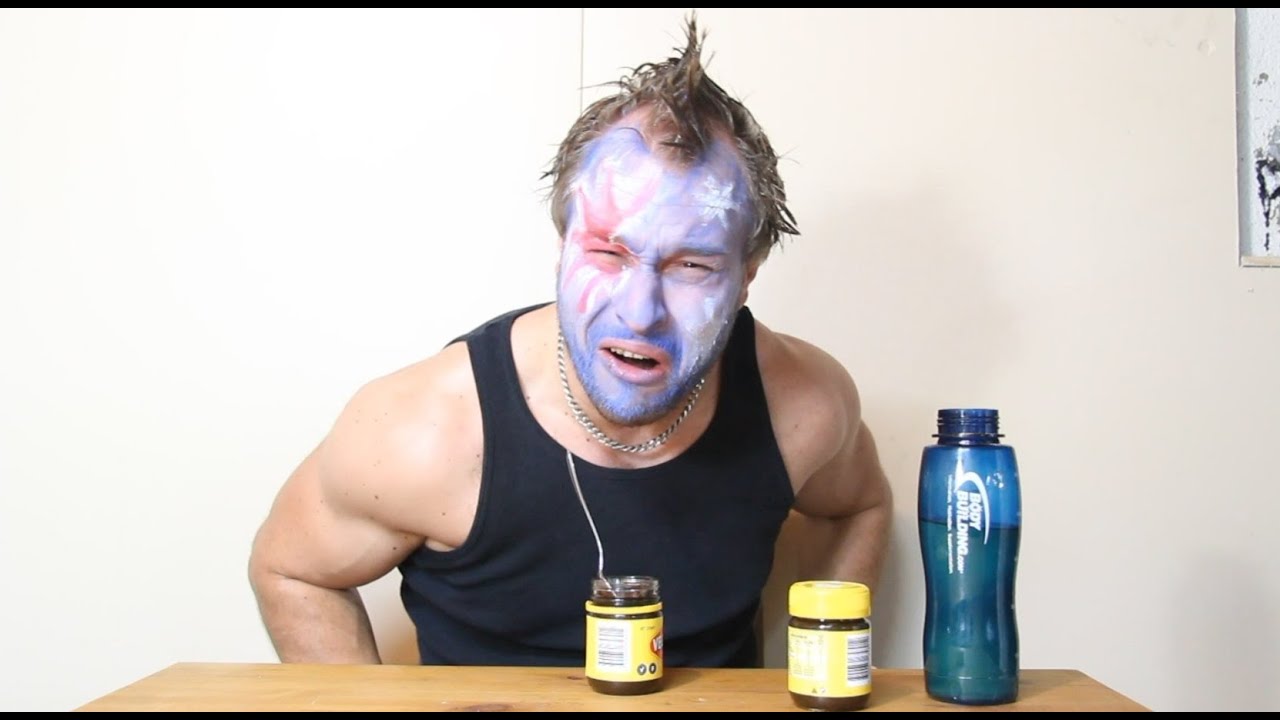 One Man. One Jar of Vegemite.