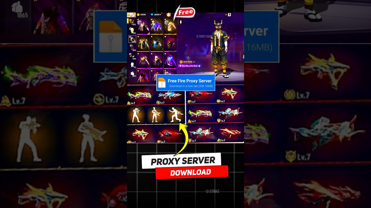 Proxy Server Kaise Download Karen || Proxy Server Free Fire | How To Download Proxy Server 💯 #shorts