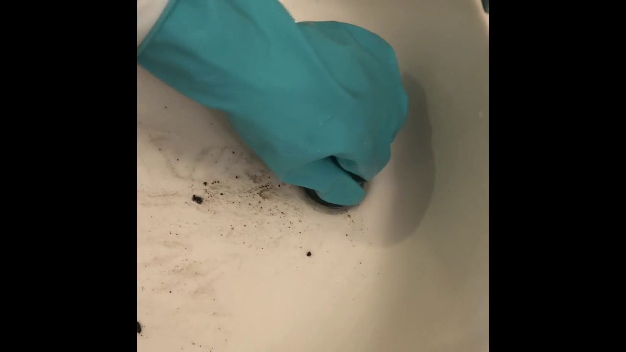 Grime removal from Bathroom Sink