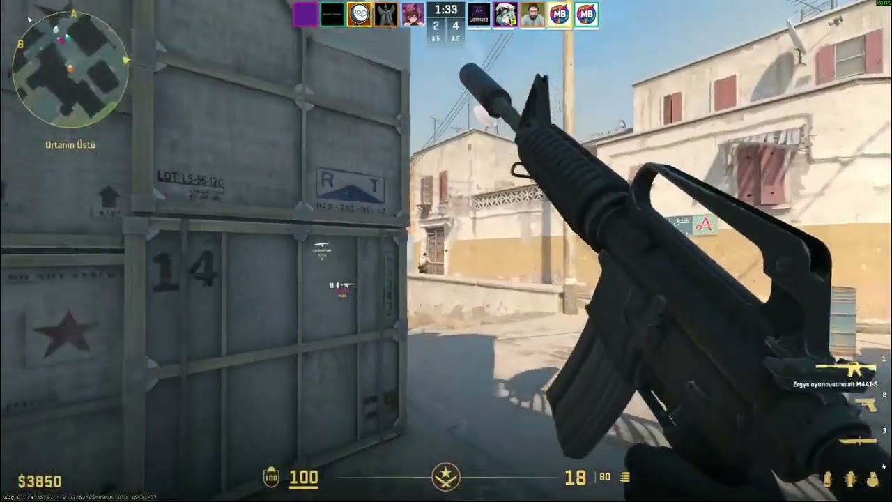Bayağı Çekişmeli Bir Maç Oldu | Counter Strike 2