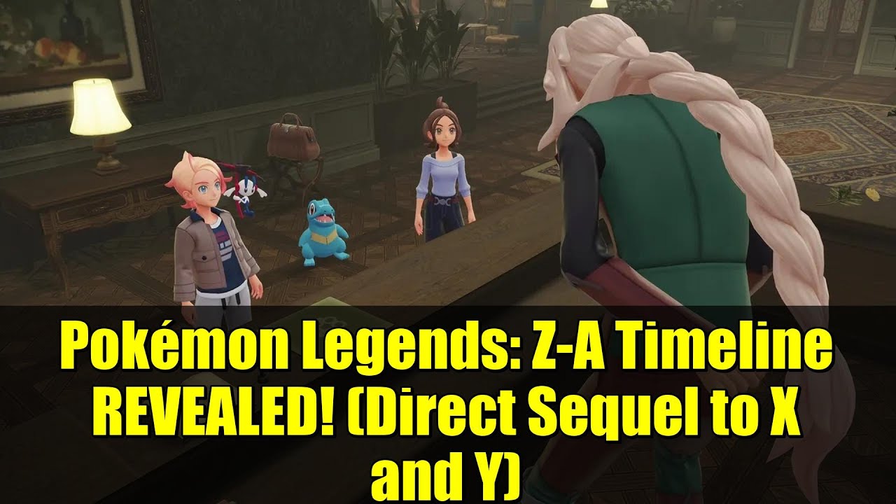 Pok&eacute;mon Legends: хронология Z-A раскрыта! (Прямое продолжение X и Y)