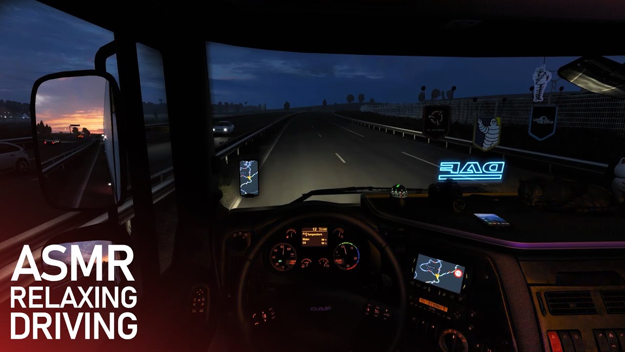 ASMR | POV | DAF XF 105 | ETS2