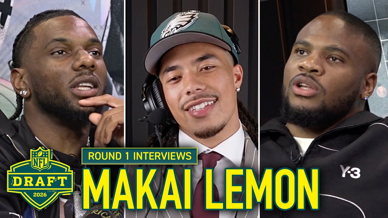 Makai Lemon Didn't Expect to Go to the Eagles - Full Interview | 2026 NFL Draft