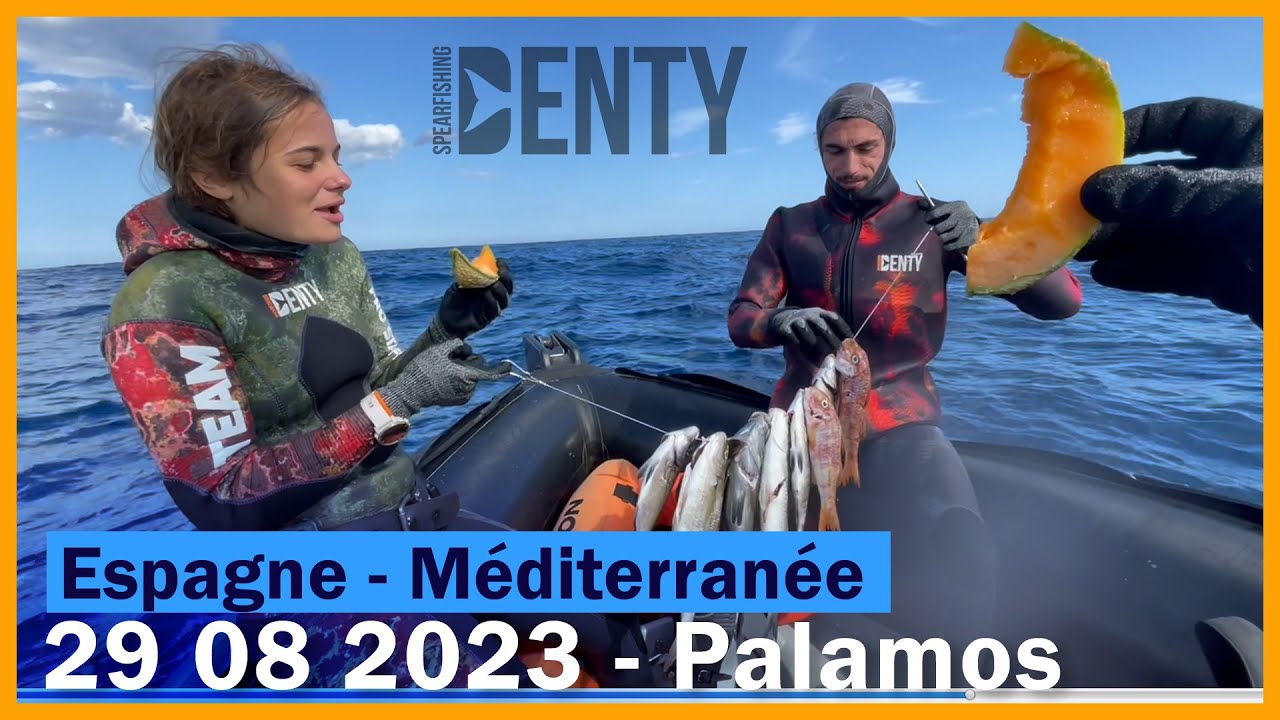 Chasse sous-marine à Palamos en fin d'été 2023