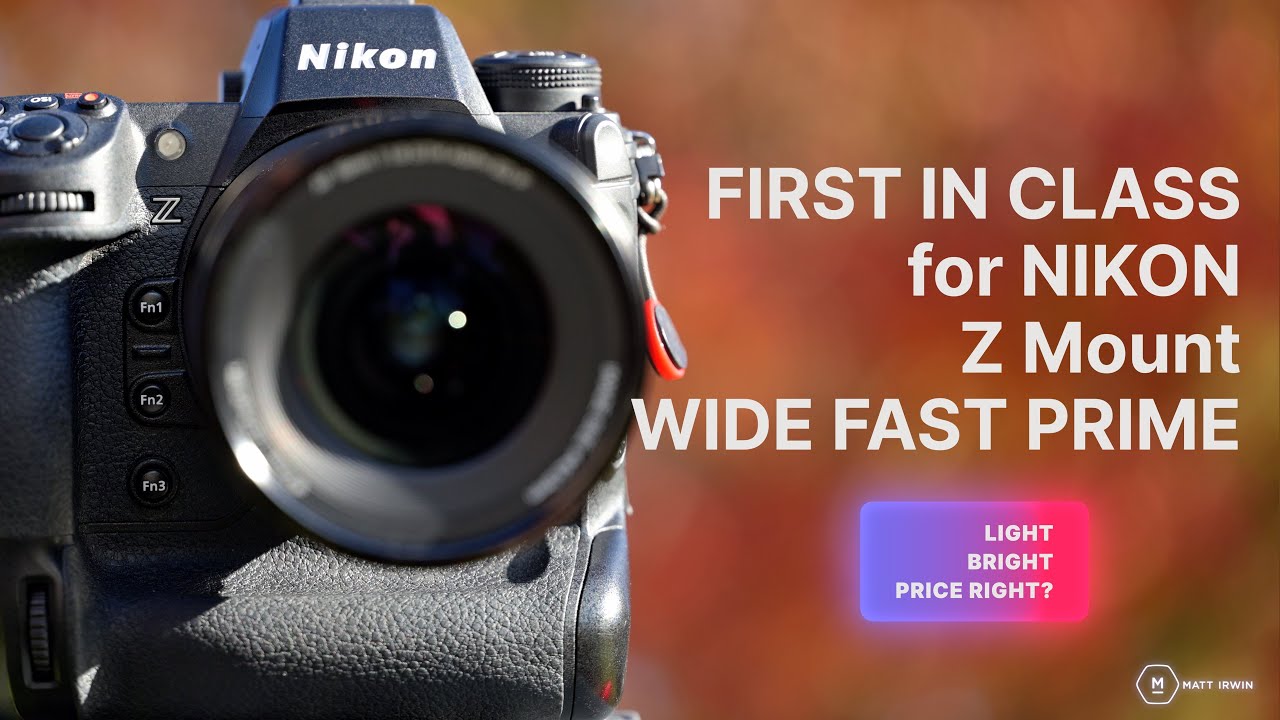 НОВЫЙ светосильный объектив Z Mount Prime | Легкий, многофункциональный | 16 мм f/1.8 Viltrox: фо...