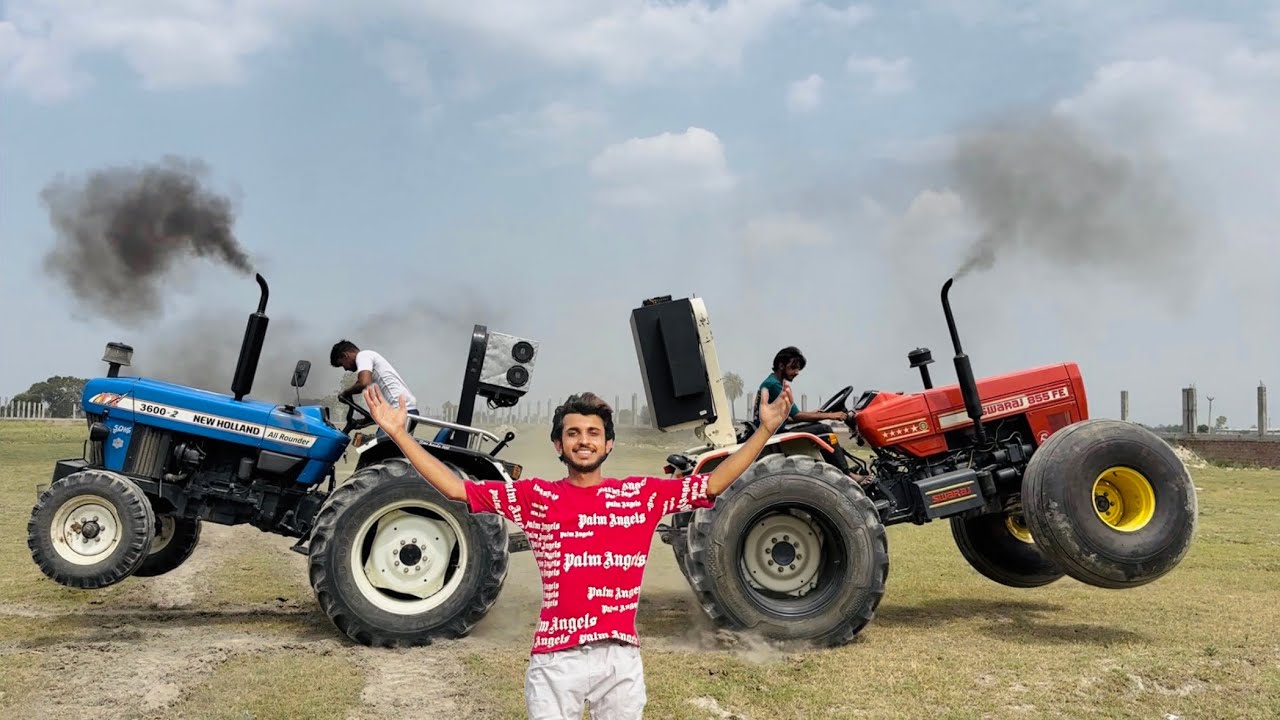 System Hang ￼|| Swaraj 855 vs New Holland 3600-2 Tochan Tug of war