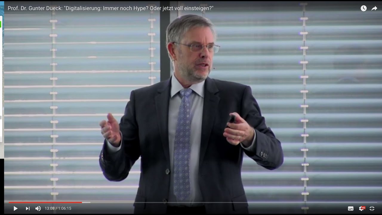 Prof. Dr. Gunter Dueck: 