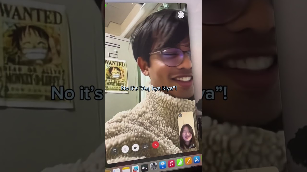I need to study Hindi more (*^^*)#internationalcouple #indiajapan
