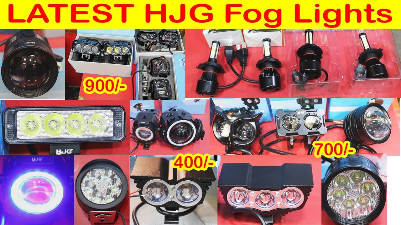 LATEST HJG FOG LIGHTS | ALL LATEST HJG FOG LIGHTS | CHEAP FOG LIGHTS FOR BIKE