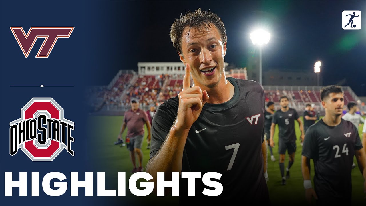 Virginia Tech vs Ohio State | NCAA College Soccer | Highlights - August 21, 2025
