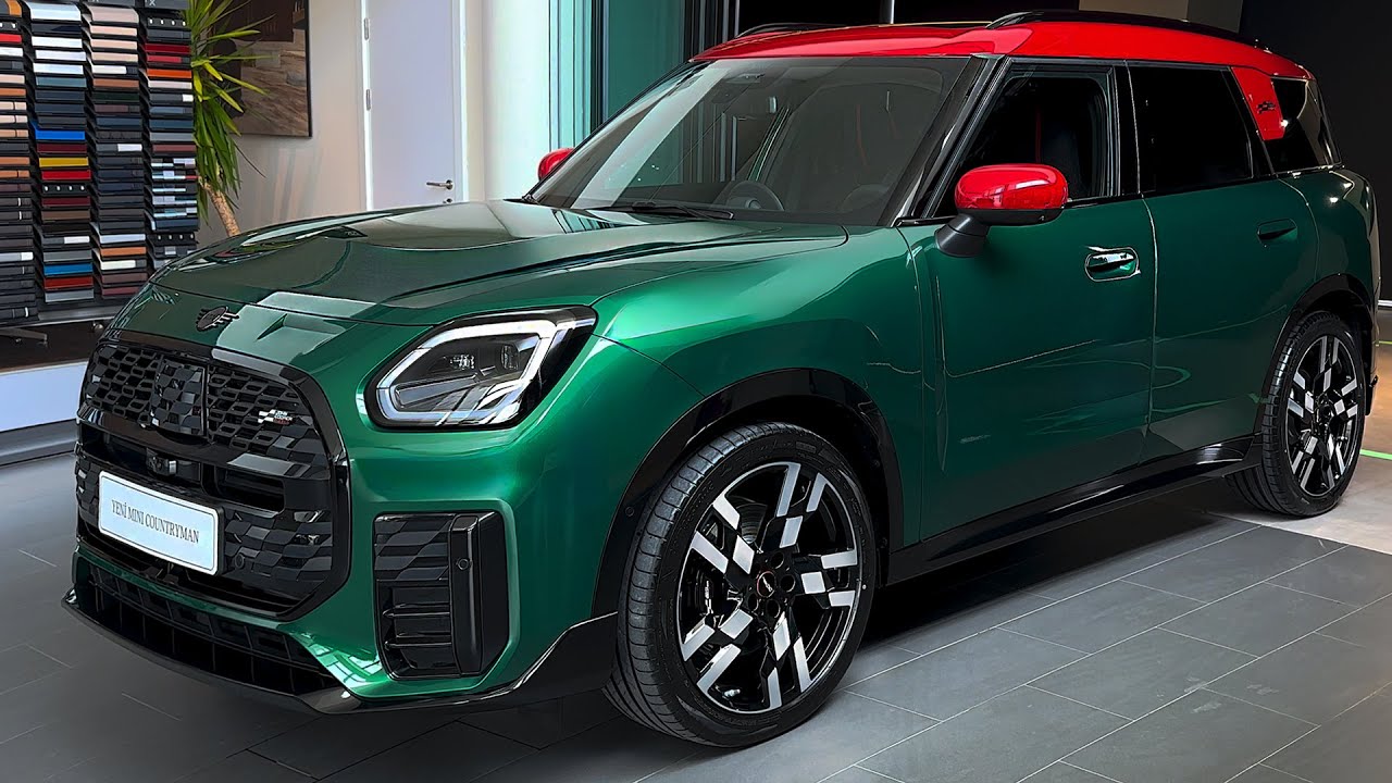 New MINI Countryman 2025 - Interior, Exterior and Features details
