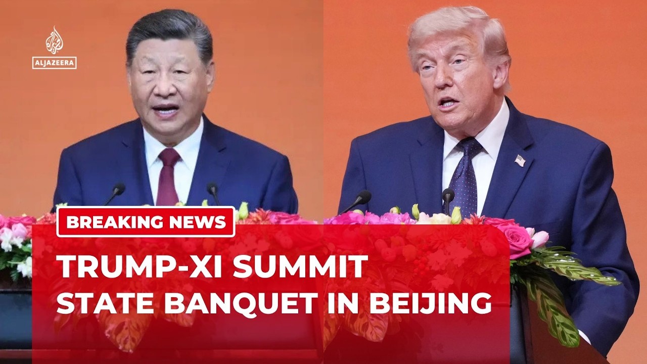 Xi urges US-China partnership as Trump calls him &lsquo;my friend&rsquo; in banquet remarks