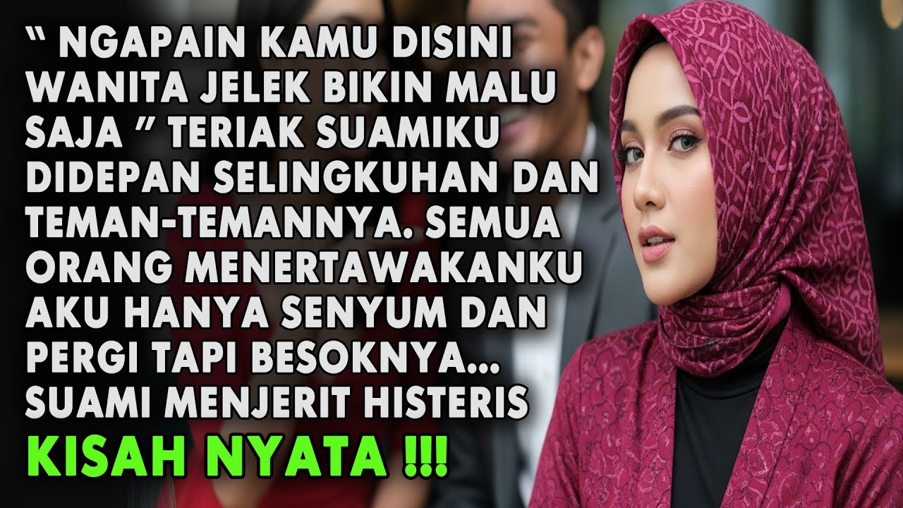 Suamiku Menghinaku dan Mengusirku Didepan Selingkuhan dan teman