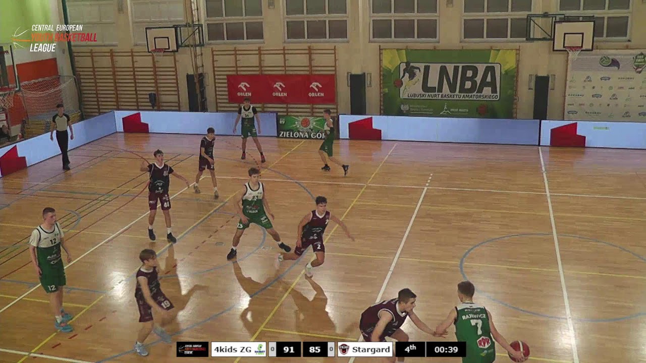 CEYBL U16, 21. 11. 2025, Basket 4 Kids Zielona Góra - PGE Spójnia Stargard