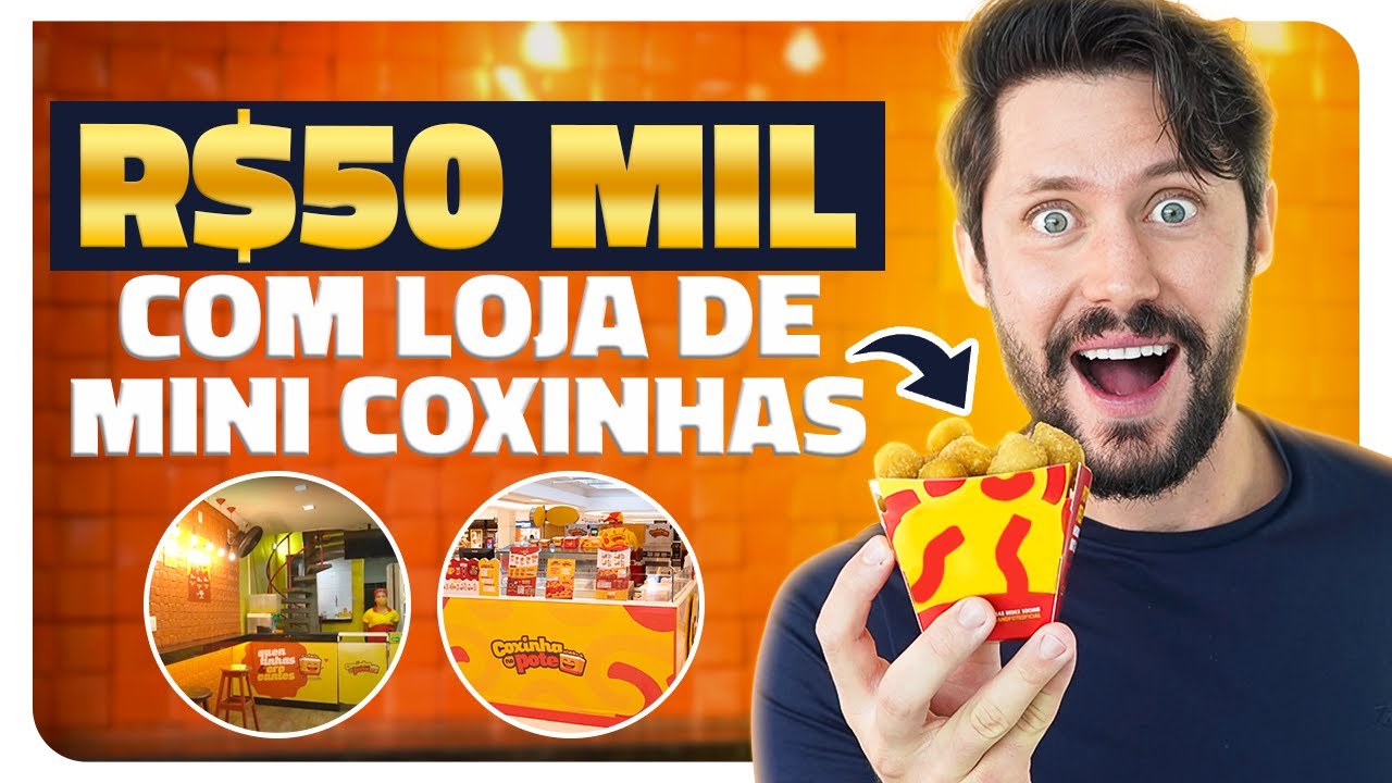 COMO FATURAR R$ 50 MIL POR MÊS VENDENDO MINI COXINHAS (NEGÓCIO BARATO E LUCRATIVO)