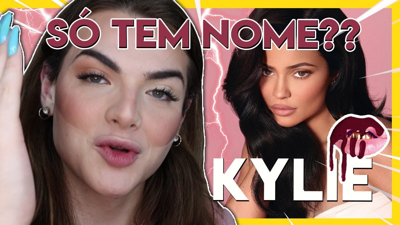 ME MAQUIEI SÓ COM OS PRODUTOS DA KYLIE JENNER 💰🤯
