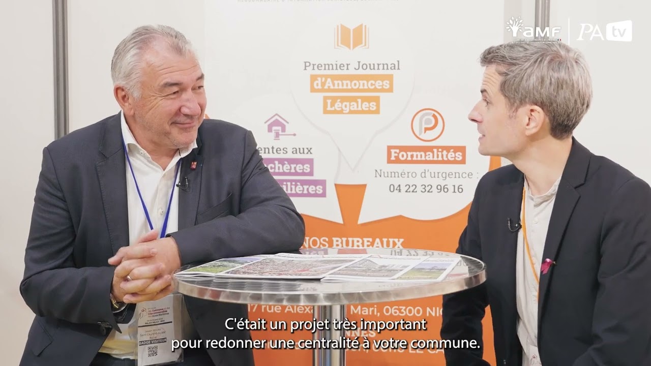 [Salon des Maires 06] Échange avec Joseph SEGURA maire de Saint-Laurent-du-Var