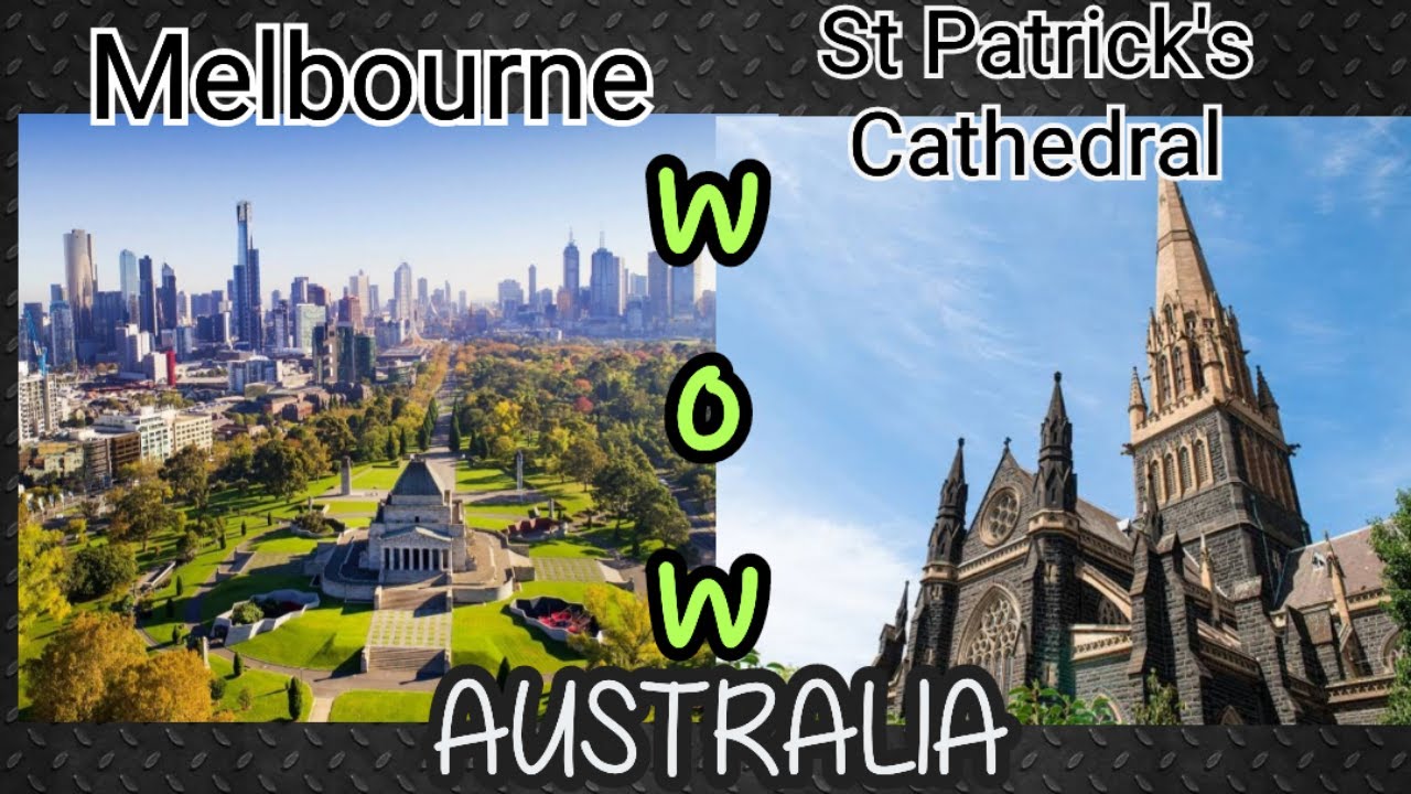 Melbourne, Australia, St. Patrick's Cathedral Catholic Church VLOG
